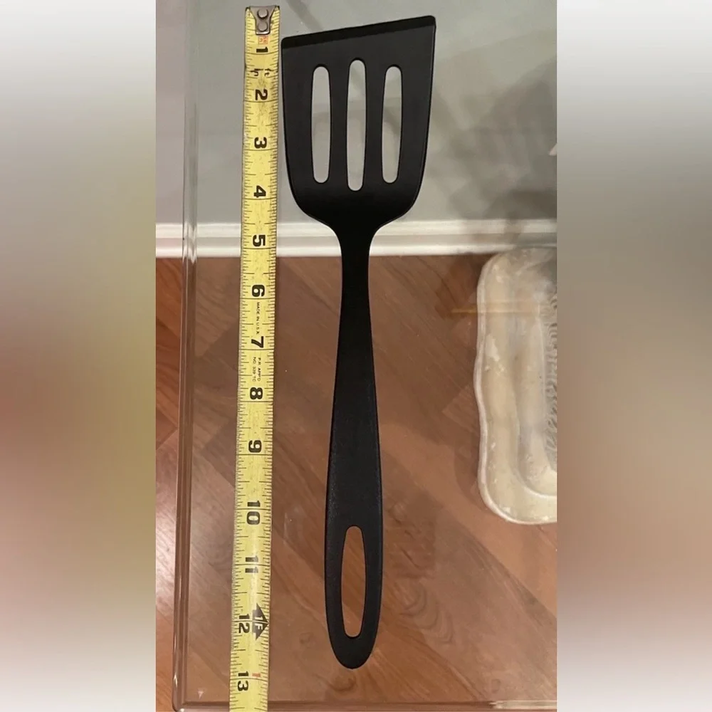 TRAMONTINA Spatula Ability Black Nylon Made In Brazil Flipper Turner Slanted ￼‎